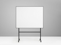 Lintex ONE Mobil whiteboard sort  2007 x 1960 x 500 (2007 x 1207) mm