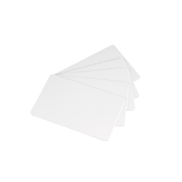 Plastkort hvid 500 stk. Adgangskort 86x54x0,76mm