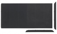 Yoga Solid sort modulm&aring;tte incl montering